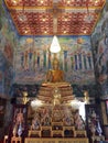 Ancient Gold Buddha in Thailand