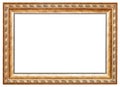 Ancient gold classic wide wooden picture frame