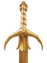 Ancient gold sword