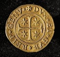 Ancient golden coin