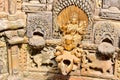 Ancient Golden Religious Sculpture at Patan Royal Palace Complex