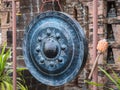 Ancient gong in Thai temple