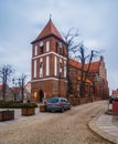 Old gothic church in Tolmicko Royalty Free Stock Photo