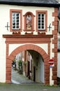 Ancient Graacher city gate in Bernkastel-Kues Royalty Free Stock Photo