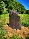 Ancient grave stone flawforth Nottinghamshire