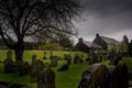 Ancient grave yard and church