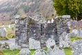 Ancient graveyard Royalty Free Stock Photo