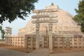 Ancient Great Stupa in Sanchi,India