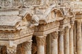 Ancient Greco-Roman Theater in ancient city Hierapolis near Pamukkale, Turkey Royalty Free Stock Photo