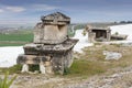 Hierapolis ancient city Pamukkale Turkey Royalty Free Stock Photo