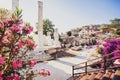 Ancient Greece, detail of ancient street, Plaka district, Athens, Greece