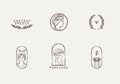 Ancient Greek Aesthetics, modern logotypes