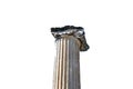 Ancient greek architecture object marble column ionic style Royalty Free Stock Photo