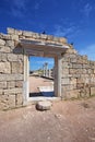Ancient greek city Chersonese. Sevastopol. Crimea. Royalty Free Stock Photo