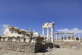 Ancient Greek City of Pergamon in Bergama, Turkey Royalty Free Stock Photo