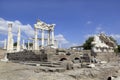 Ancient Greek City of Pergamon in Bergama, Turkey Royalty Free Stock Photo