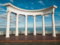 Ancient Greek columns Royalty Free Stock Photo