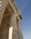 Ancient Greek construction detail Royalty Free Stock Photo