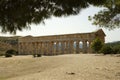 Ancient Greek doric temple in Segesta, Italy