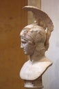 Ancient Greek god of war Ares. Marble bust