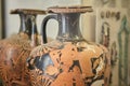 Ancient Greek jugs and amphorae