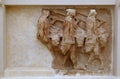 Bas Relief Marble Sculpture, Delphi Archaeological Museum, Greece