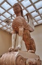 The Sphinx of Naxos, Delphi Archaeological Museum, Greece