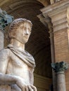 Marble statue of Apollo, Vatican Museum Royalty Free Stock Photo