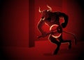 Ancient Greek mythical character Minotaur