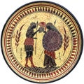 Ancient Greek plate