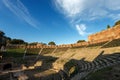 Greek Roman Theater in Taormina - Sicily Italy