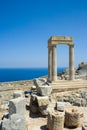 Ancient greek ruins Royalty Free Stock Photo