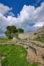 Ancient greek ruins in Akrai
