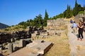 Ancient Greek Ruins, Sanctuary of Apollo, Delphi, Greece