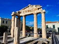 Ancient Greek Marble Ruins, Ancient Agora, Athens, Greece