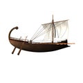 Ancient Greek Ship Royalty Free Stock Photo