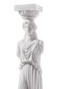 Ancient Greek statue Royalty Free Stock Photo