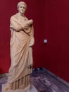 An ancient greek statue for a lady