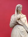 An ancient greek statue for a lady