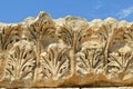 Greek Corinthian order foliage stone ornament