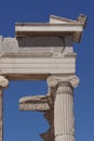 Ancient Greek temple detail Royalty Free Stock Photo