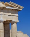 Ancient Greek temple detail Royalty Free Stock Photo