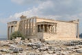 Erechtheion, AThens, Greece ancient temple Royalty Free Stock Photo