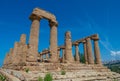 Ancient greek Temple of Juno in Agrigento, Sicily. Italy Royalty Free Stock Photo