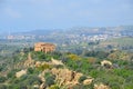 Ancient Greek Temple of Juno God, Agrigento, Sicily, Italy Royalty Free Stock Photo