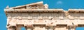 Ancient Greek temple of Parthenon on Acropolis, Athens, Greece Royalty Free Stock Photo