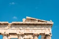 Ancient Greek temple of Parthenon on Acropolis, Athens, Greece Royalty Free Stock Photo