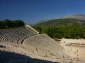 Ancient Greek theater Royalty Free Stock Photo