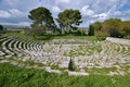 Ancient greek theatre in Sicily