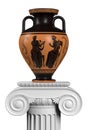 Ancient greek vase Royalty Free Stock Photo